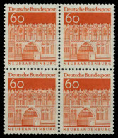 BRD DS D-BAUW. 2 Nr 496 Postfrisch VIERERBLOCK X72EFAA - Unused Stamps