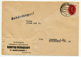 DDR 1950 Nr 269 BRIEF EF X73680A - Lettres & Documents