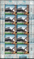 (!) Latvia LETTLAND 2024 Open Air Ethnographic Museum - 100 Year MINI SHEET MNH - Latvia