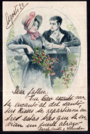 Uruguay - 1905 - Romantique - Illustration - Couple - Couples