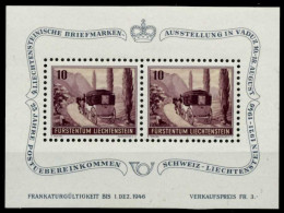 LIECHTENSTEIN BLOCK KLEINBOGEN Block 4 Postfrisch X7EF39E - Blocks & Sheetlets & Panes