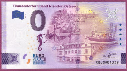 0-Euro XEUS 01 2022 TIMMENDORFER STRAND NIENDORF OSTSEE - Private Proofs / Unofficial