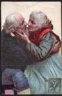 Italy - Circa 1915 - Couples - Old Couple In Romantic Pose - Couples