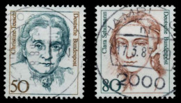 BRD DS FRAUEN Nr 1304-1305 Zentrisch Gestempelt X899076 - Used Stamps