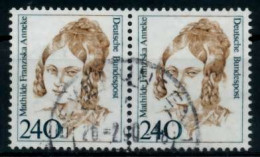 BRD DS FRAUEN Nr 1392 Gestempelt WAAGR PAAR X8B21F6 - Used Stamps