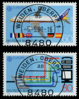 BRD BUND 1988 Nr 1367-1368 Zentrisch Gestempelt X8B26FA - Used Stamps