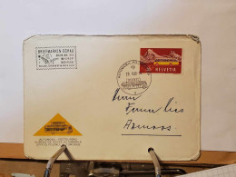 Wallis Im Sommer Briefmarkenschau, Automobil Postbureau - Lettres & Documents