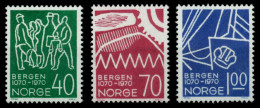 NORWEGEN Nr 608-610 Postfrisch S035086 - Unused Stamps