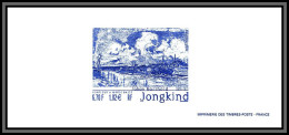 N°3429 Johan Barthold Jongkind Honfleur à Marée Basse Tableau (Painting) Gravure France 2001 - Moderne