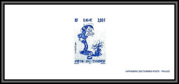 N°3370 Fête Du Timbre Gaston Lagaffe André Franquin Gravure France 2001 Comics - Documenten Van De Post