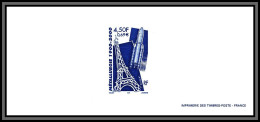 N°3366 Métalurgie Fusée Ariane Espace (space) TOUR EIFFEL Tower Gravure France 2000 - Documenten Van De Post