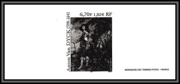 N°3289 Van Dyck Charles à La Chasse Tableau (Painting) Gravure France 1999 - Documentos Del Correo