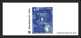 N°3258 Philexfrance 1999 Composition Avec Le N°3 Et Visage De Cére Gravure France 1999 - Philatelic Exhibitions