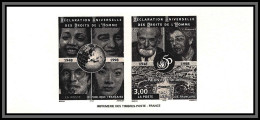 N°3208/3209 Déclaration Des Droits De L'Homme Révolution Francaise Gravure Collective France 1998 Roosevelt - Postdokumente