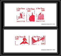 N°3175/3179 Saint-Exupéry Le Petit Prince Gravure Collective France 1998 - Documents Of Postal Services