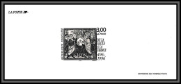 N°3024 Le Bâptème De Clovis 496 (roi King) Gravure France 1996 - Documenten Van De Post