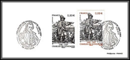 0866 N°4745 Charles De Gonzague Gravure France + Timbre Et Cachet Fdc Premier Jour Nevers Nièvre 2013 - Postdokumente