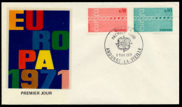 ANDORRA FRZ.-POST Nr 232-233 BRIEF FDC X92E342 - FDC