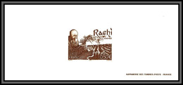N°3746 Rachi Rabbin Bible Gravure France 2005 - Documents Of Postal Services