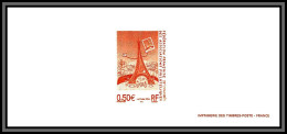 N°3685 Associations Philatéliques Paris Tour Eiffel Tower Gravure France 2004 - Documents De La Poste