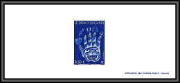 N°3677 Le Don D'organes Organ Donation Gravure France 2004 - Documents Of Postal Services