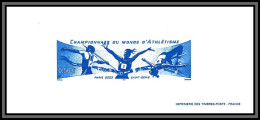 N°3587 Championnats Du Monde D'athlétisme Gravure France 2003 - Documenten Van De Post