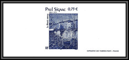 N°3584 Paul Signac La Bouée Rouge Tableau (Painting) Gravure France 2003 - Documents De La Poste