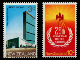 NEUSEELAND Nr 541-542 Postfrisch S042186 - Unused Stamps