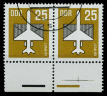 DDR DS LUFTPOST Nr 3129w Gestempelt WAAGR PAAR URA X958E46 - Used Stamps