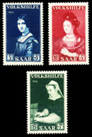 SAARLAND 1956 Nr 376-378 Postfrisch S034F5A - Unused Stamps