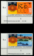 DDR 1976 Nr 2116m'dgz-2117dgz Postfrisch ECKE-ULI X69F732 - Unused Stamps