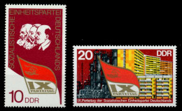 DDR 1976 Nr 2123-2124 Postfrisch S0B645A - Nuevos