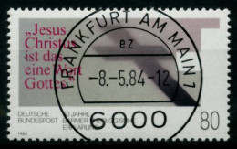 BRD 1984 Nr 1214 Zentrisch Gestempelt X6A641E - Used Stamps