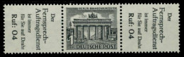 BERLIN ZUSAMMENDRUCK Nr W34 Postfrisch 3ER STR X6BE616 - Zusammendrucke