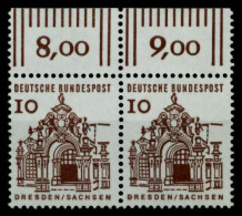 BRD DS D-BAUW. 1 Nr 454 Postfrisch WAAGR PAAR ORA X6C987E - Unused Stamps