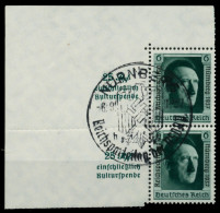 3. REICH 1937 Nr 650 Gestempelt SENKR PAAR X6DD236 - Used Stamps