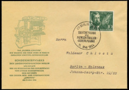 BERLIN 1954 Nr 117 BRIEF FDC X6E2D3A - Lettres & Documents