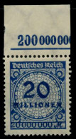 D-REICH INFLA Nr 319APa OR C Postfrisch ORA X72D9A6 - Unused Stamps