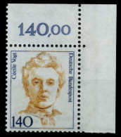 BRD DS FRAUEN Nr 1432 Postfrisch ECKE-ORE X7304B6 - Unused Stamps