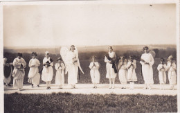 Cpa ( Carte Photo )-80- Loeuilly -- Procession Du Vendredi Saint Le 24 11 1937- Photo Chivot ( Boves ) - Sonstige & Ohne Zuordnung