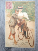 FANTAISIE ILLUSTRATION COUPLE VELO - 10170 - Other & Unclassified