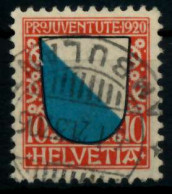 SCHWEIZ PRO JUVENTUTE Nr 154 Gestempelt X73F3D2 - Used Stamps