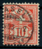SCHWEIZ ZIFFERNMUSTER Nr 54Ya Gestempelt X74693A - Used Stamps