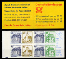 BRD MARKENHEFTCHEN Nr MH 22 IzoZ Postfrisch S2B6CA6 - Other & Unclassified