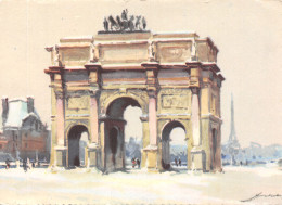 75-PARIS-ARC DE TRIOMPHE-N°2838-C/0177 - Arc De Triomphe
