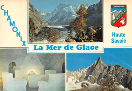 74-CHAMONIX-LA MER DE GLACE-N°2840-A/0193 - Chamonix-Mont-Blanc