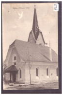 DISTRICT D'YVERDON - ORZENS - L'EGLISE - B ( LEGER GRATTAGE EN HAUT ) - Autres & Non Classés