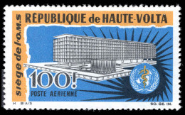 Upper Volta 1966 Inauguration Of WHO Headquarters Unmounted Mint. - Haute-Volta (1958-1984)