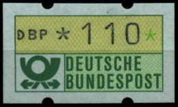 BRD ATM 1981 Nr 1-1-110R Postfrisch S2E3082 - Machine Labels [ATM]