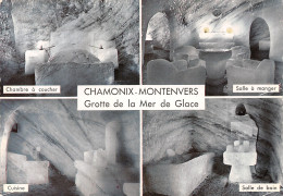 74-CHAMONIX-GROTTE DE LA MER DE GLACE-N°2842-D/0111 - Chamonix-Mont-Blanc